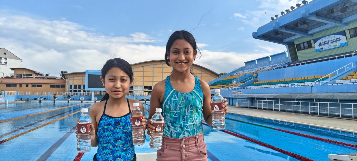 Kathmandu Bottles Sponsors First Lalitpur Mayor Cup Swimming Championship